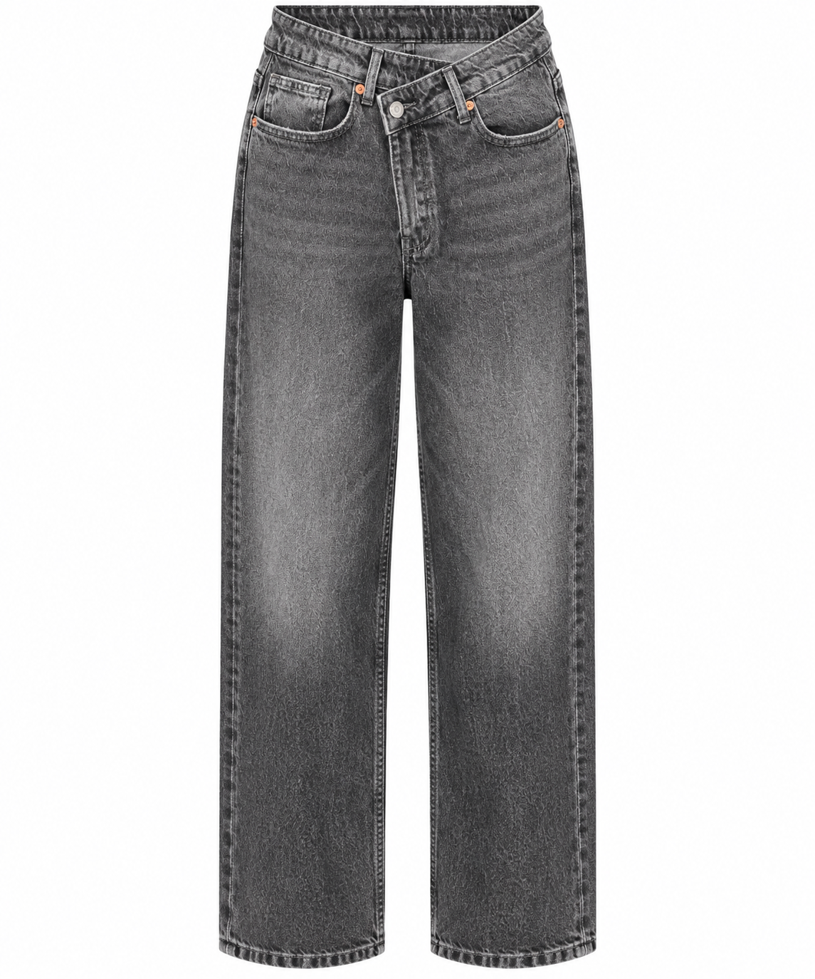 Wide Leg Jeans – Grey Wash