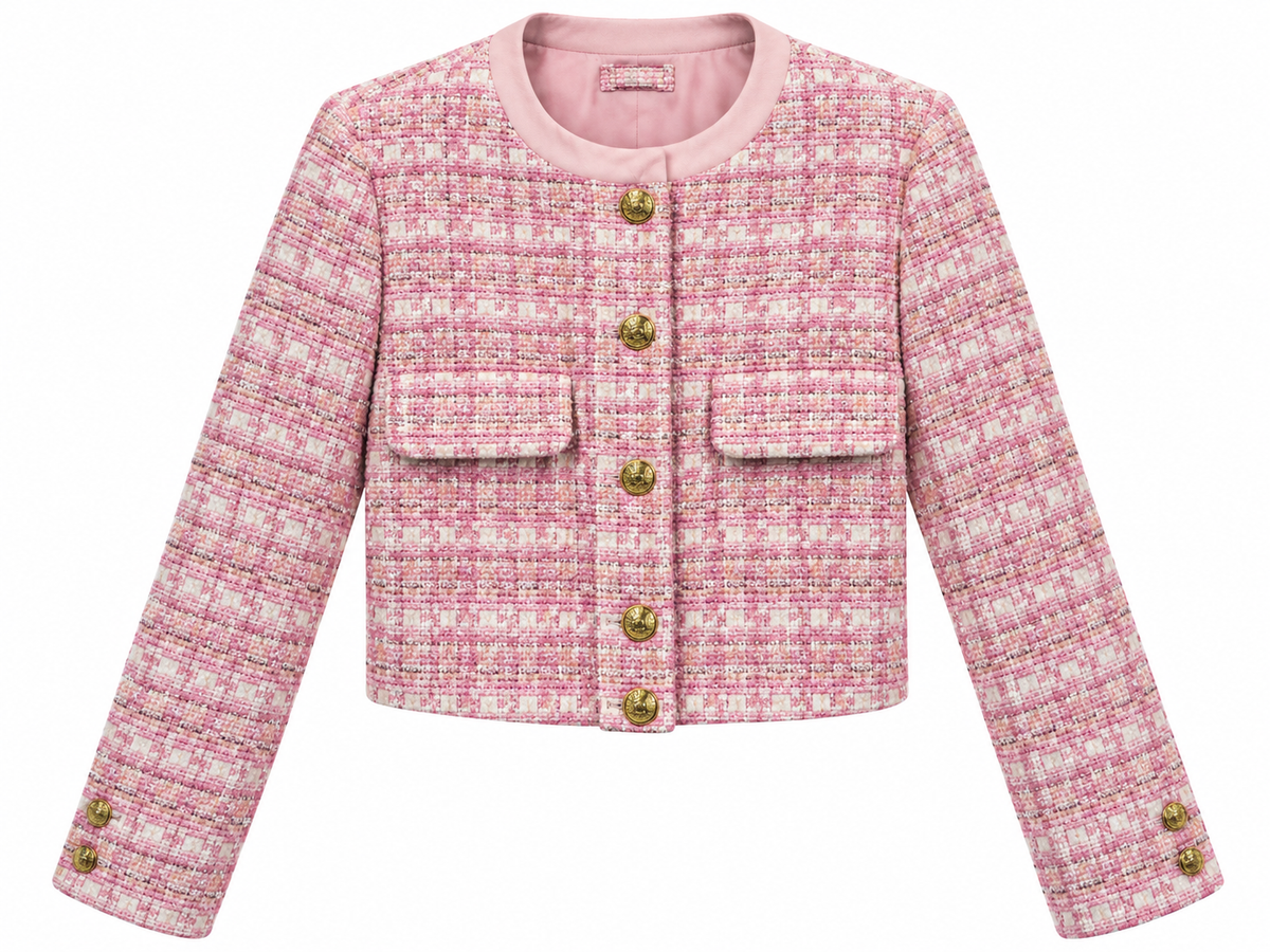 Kurzjacke aus Bouclé-Tweed in Ros