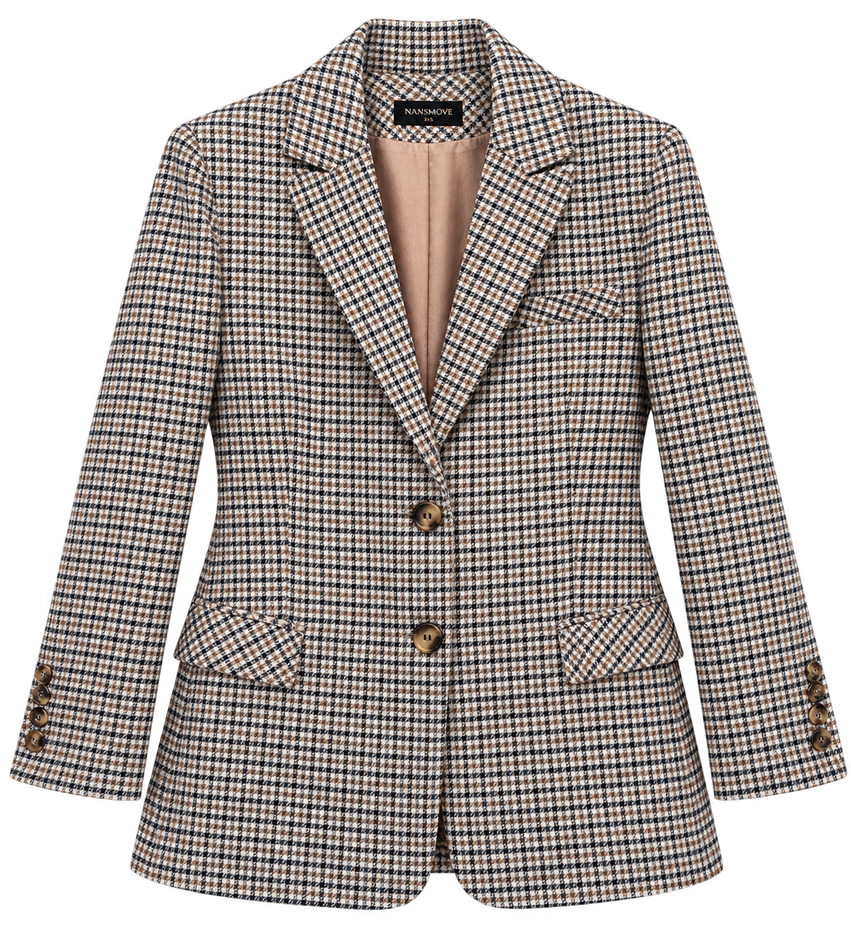 Hahnentritt-Blazer