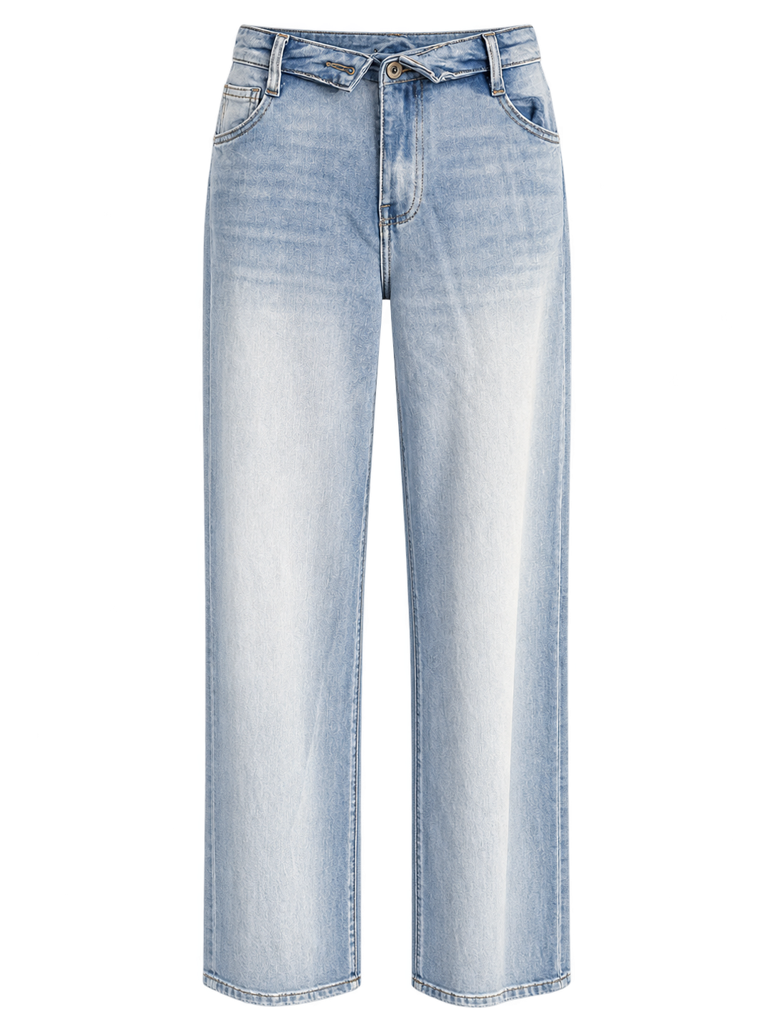 Wide Leg Jeans – Ice Blue