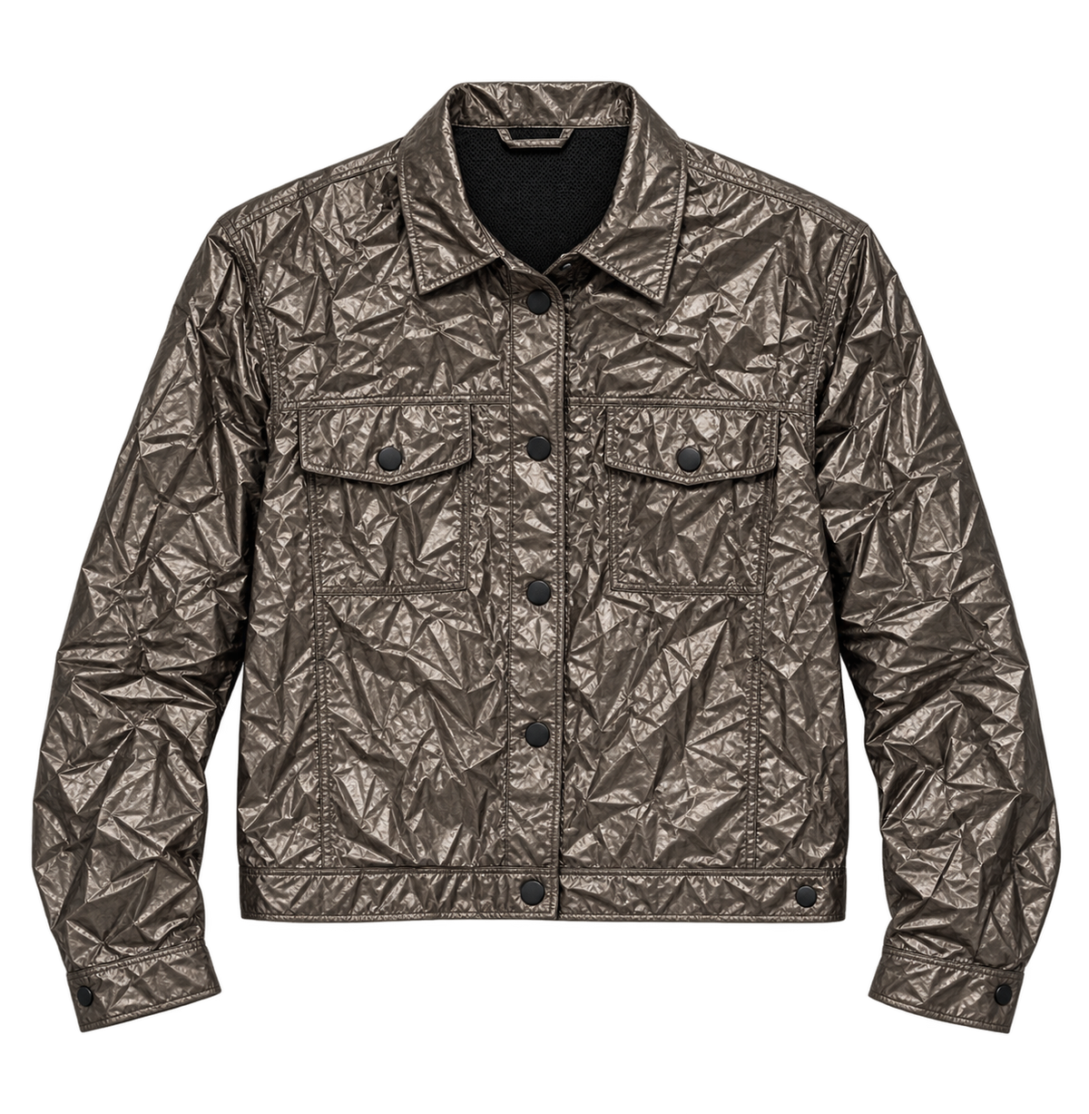 Metallic Utility Jacket