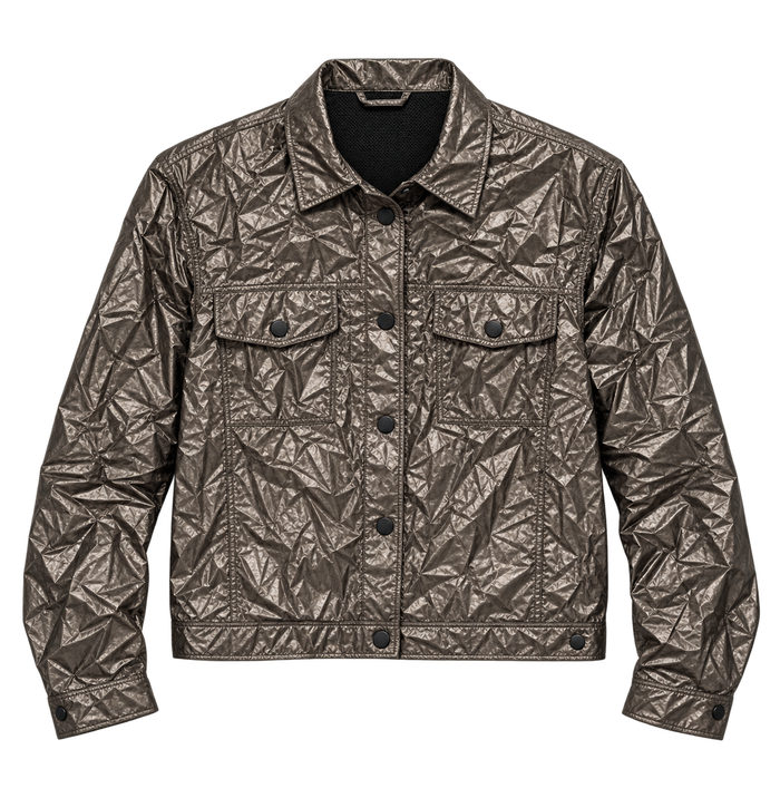 Metallic Utility Jacket