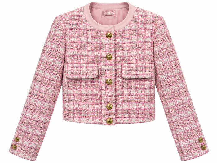 Kurzjacke aus Bouclé-Tweed in Ros
