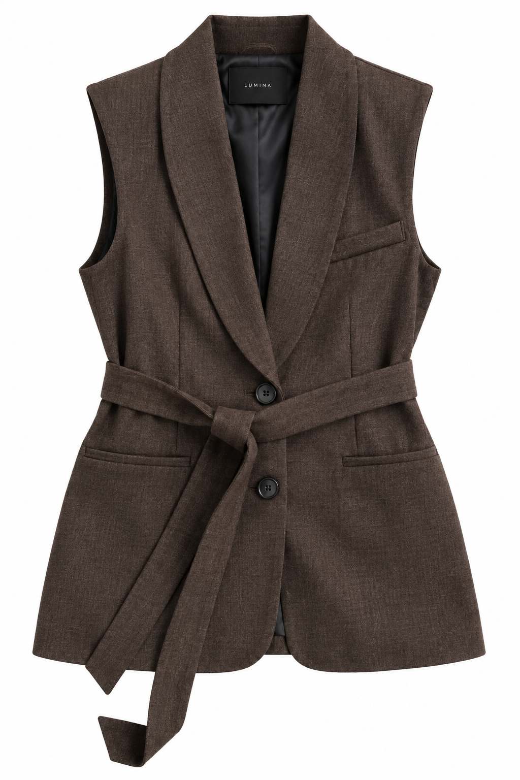 Tailored Vest Blazer