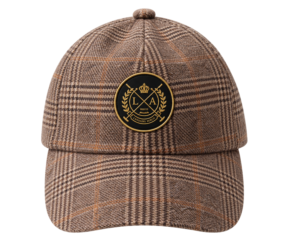 LANDADEL BERLIN Karo-Cap