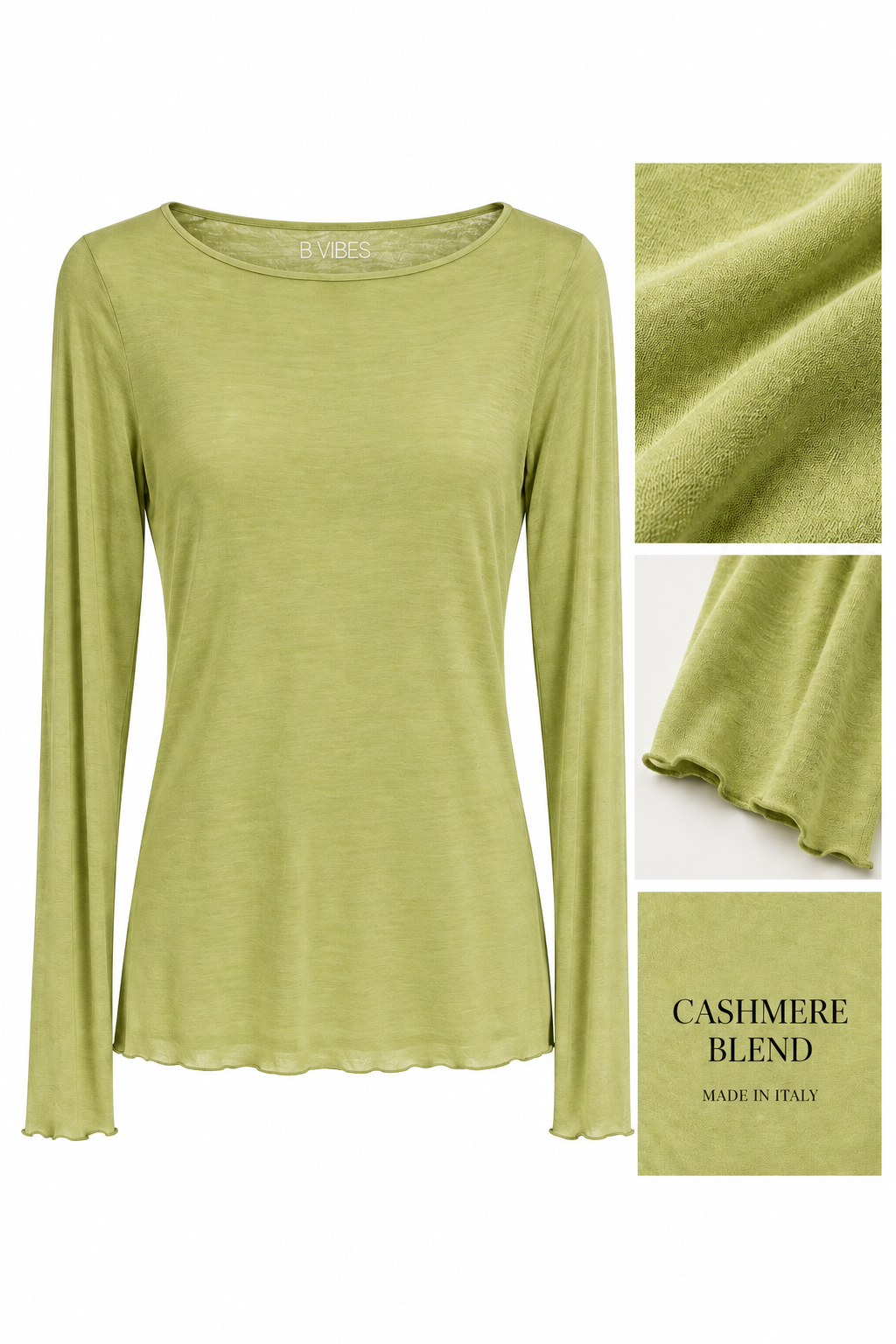 Longsleeve in Grau