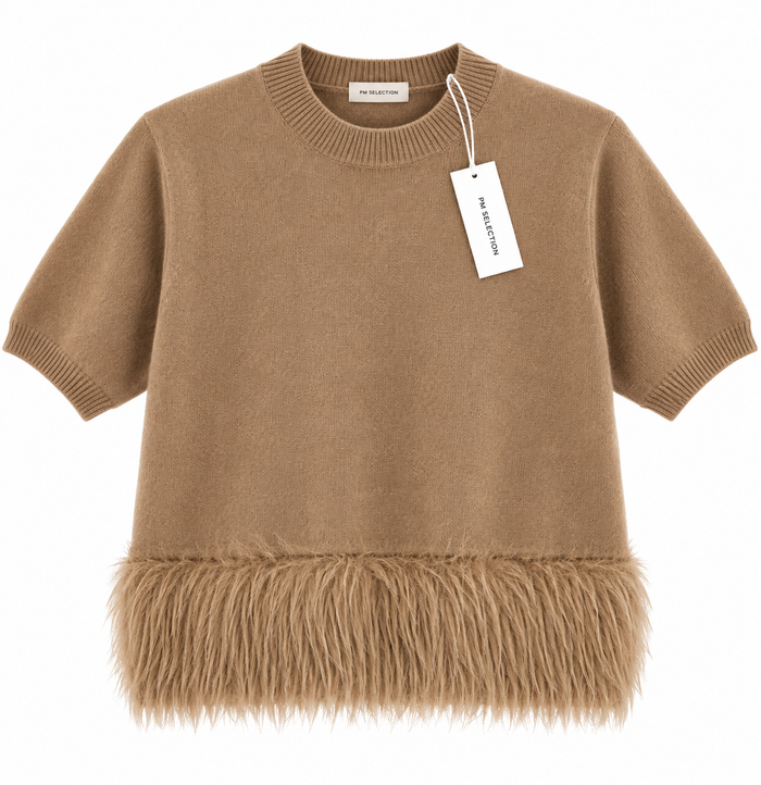 Knit Pullover mit Fransen