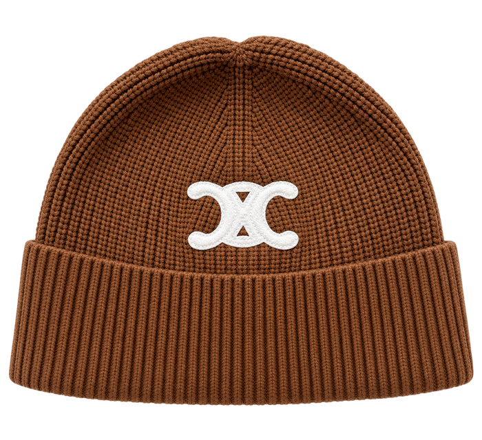 Knit Beanie – Brown 🤎