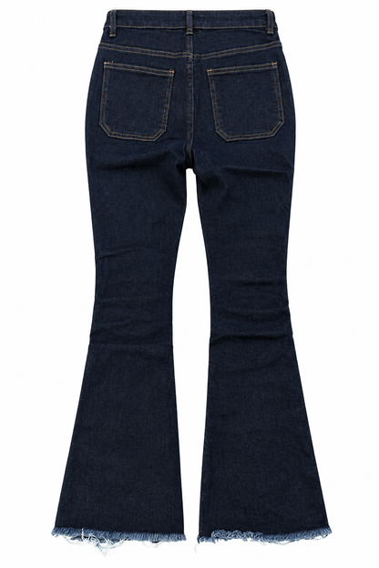 Dark Denim Flared Jeans