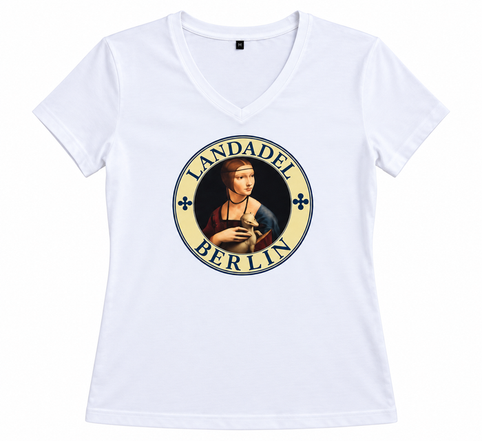 LANDADEL BERLIN – Signature V-Neck T-Shirt